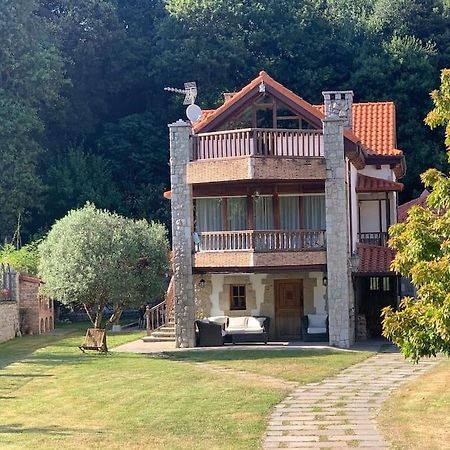 Villa Casa Con Amplio Jardin En Pechón Exterior foto